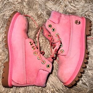 Timberland kids Pink Boots